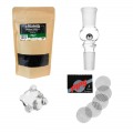 Aktivkohlefilter Set 18.8 mit Seamine und 150g Aktivkohle